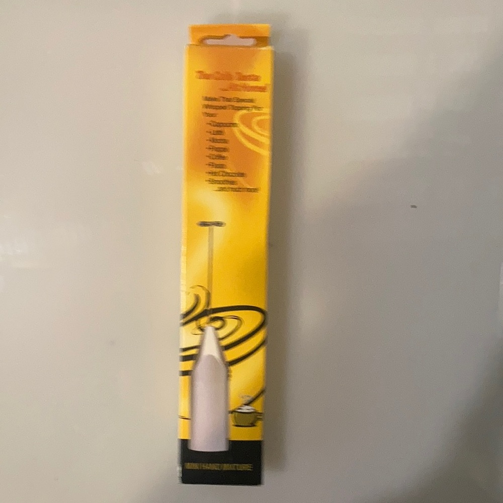 🥛🥄 Hongxin Brand NEW IN BOX Mini Hand Mixer for At-Home Coffee Drinks MDWTR ☕️